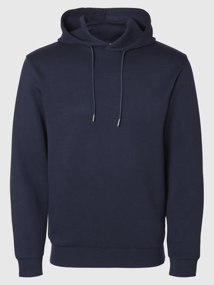 afslappet_hoodie_4.webp Hættetrøjer & Sweatshirts>SELECTED AFSLAPPET HOODIE Blue