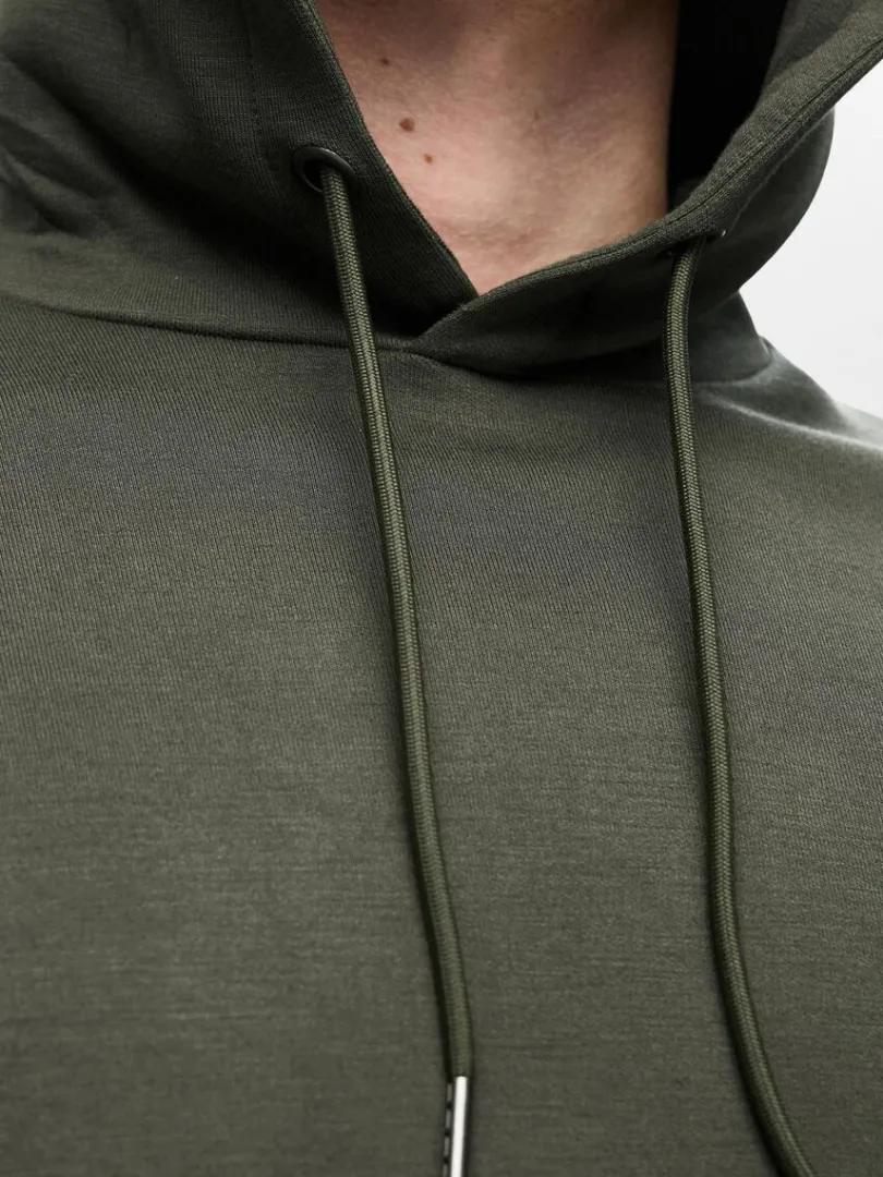 afslappet_hoodie_5-2.webp Hættetrøjer & Sweatshirts>SELECTED AFSLAPPET HOODIE Green