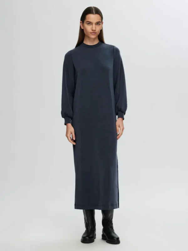 Kjoler>SELECTED AFSLAPPET MAXIKJOLE Blue