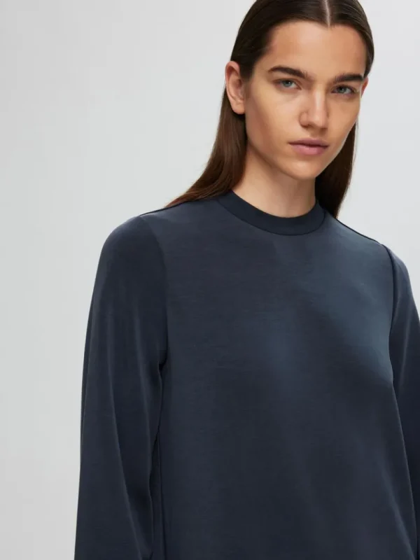 Kjoler>SELECTED AFSLAPPET MAXIKJOLE Blue