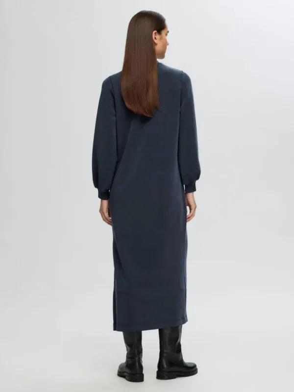 Kjoler>SELECTED AFSLAPPET MAXIKJOLE Blue