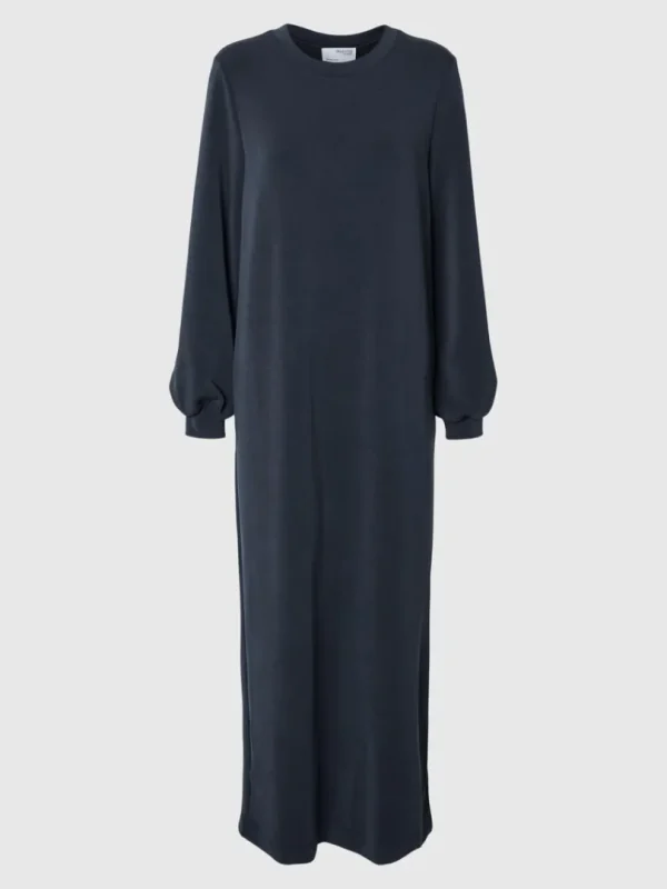 Kjoler>SELECTED AFSLAPPET MAXIKJOLE Blue