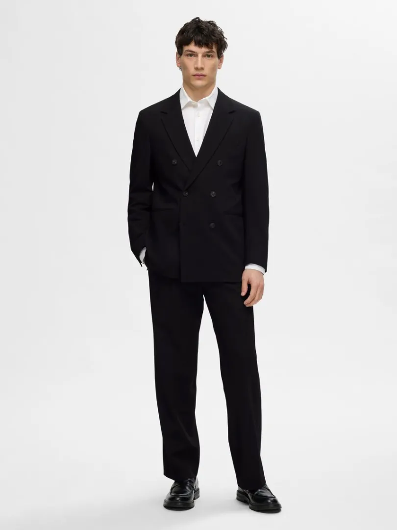 afslappet_pasform_dobbelt_1-1.webp Jakkesæt & Blazers>SELECTED AFSLAPPET PASFORM DOBBELTRADET BLAZER Black
