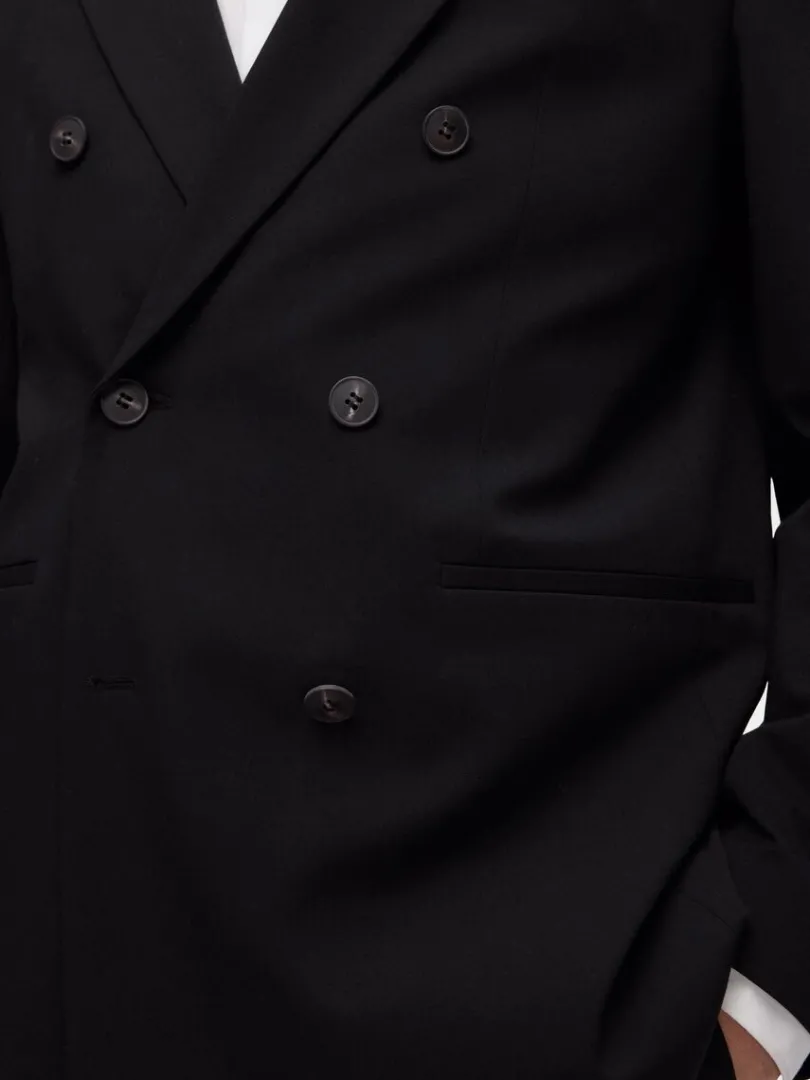 afslappet_pasform_dobbelt_3-1.webp Jakkesæt & Blazers>SELECTED AFSLAPPET PASFORM DOBBELTRADET BLAZER Black