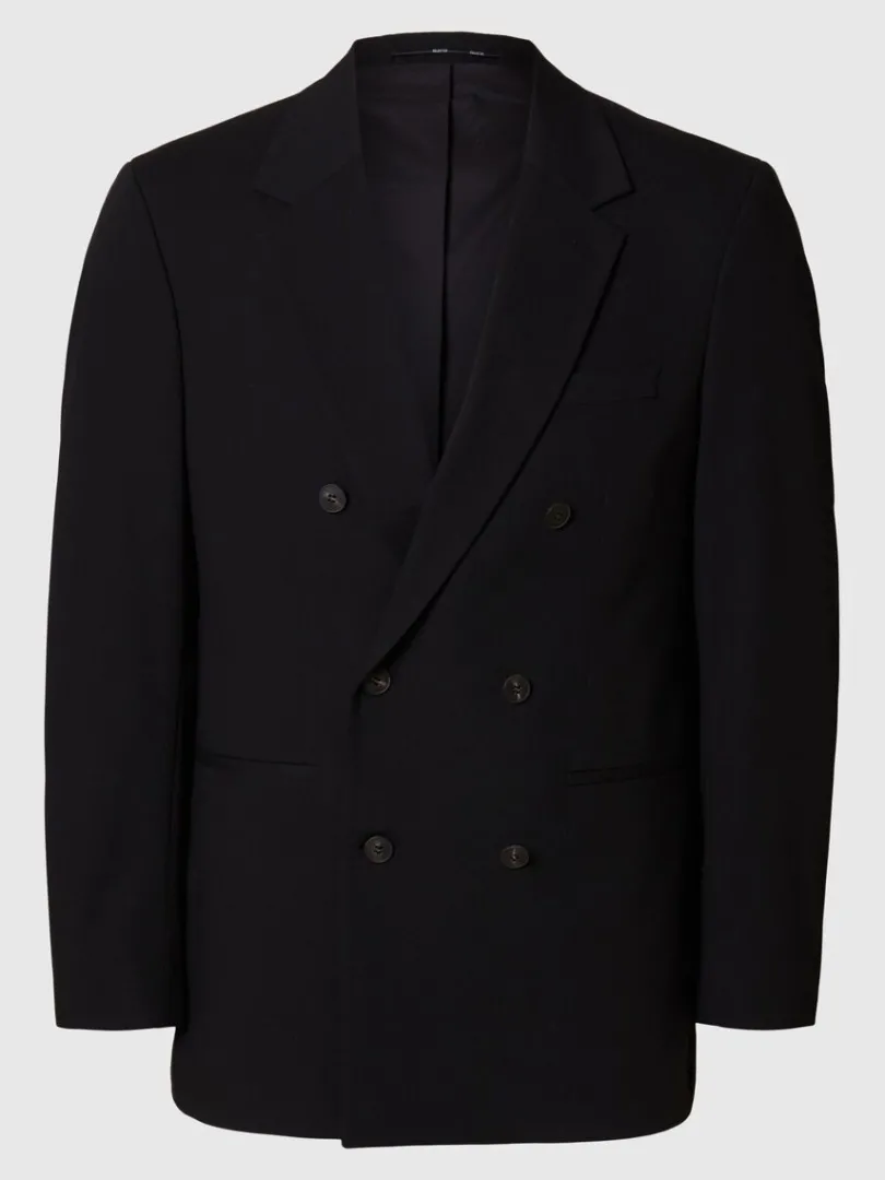 afslappet_pasform_dobbelt_4-1.webp Jakkesæt & Blazers>SELECTED AFSLAPPET PASFORM DOBBELTRADET BLAZER Black