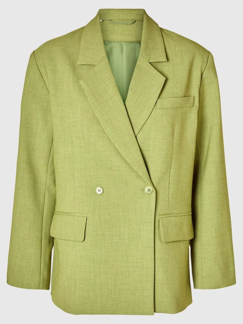 afslappet_pasform_dobbelt_5.webp Jakkesæt & Blazers>SELECTED AFSLAPPET PASFORM DOBBELTRADET BLAZER Green