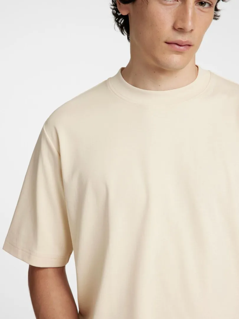 afslappet_pasform_tshirt_3-1.webp T-shirts>SELECTED AFSLAPPET PASFORM T-SHIRT Beige