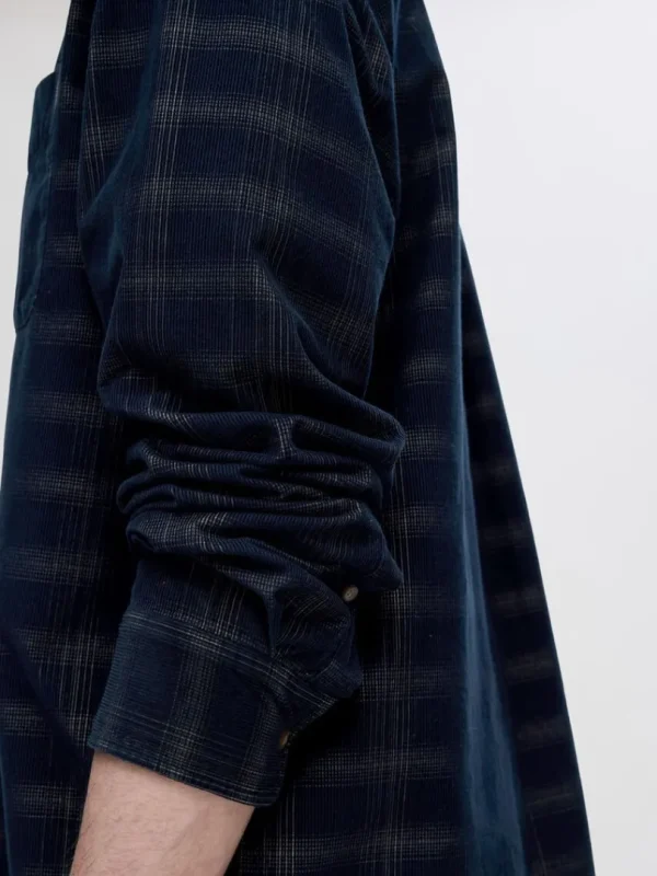 Skjorter>SELECTED AFSLAPPET TERNET SKJORTE Blue