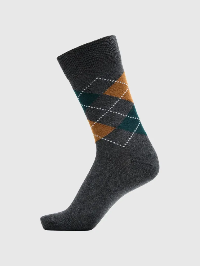 argyle_strmper_0.webp Strømper>SELECTED ARGYLE STRØMPER Grey
