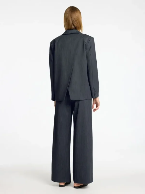 Jakkesæt & Blazers | Overtøj>SELECTED ASYMMETRISK OVERSIZED BLAZER Grey