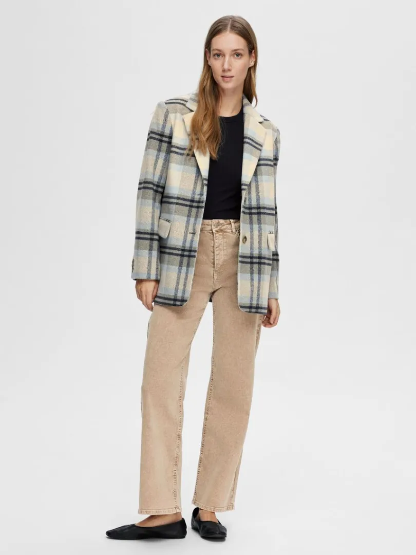 beige_wide_fit_jeans_1.webp Jeans>SELECTED WIDE FIT JEANS Beige