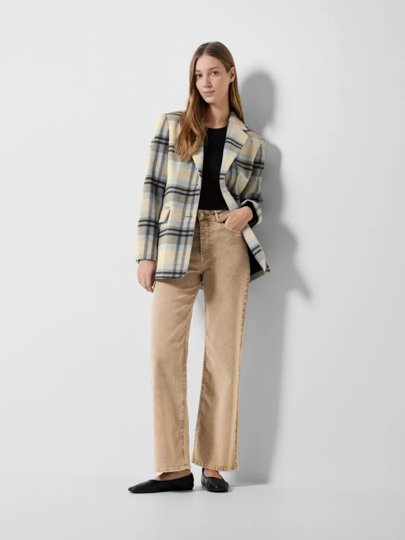beige_wide_fit_jeans_2.webp Jeans>SELECTED WIDE FIT JEANS Beige