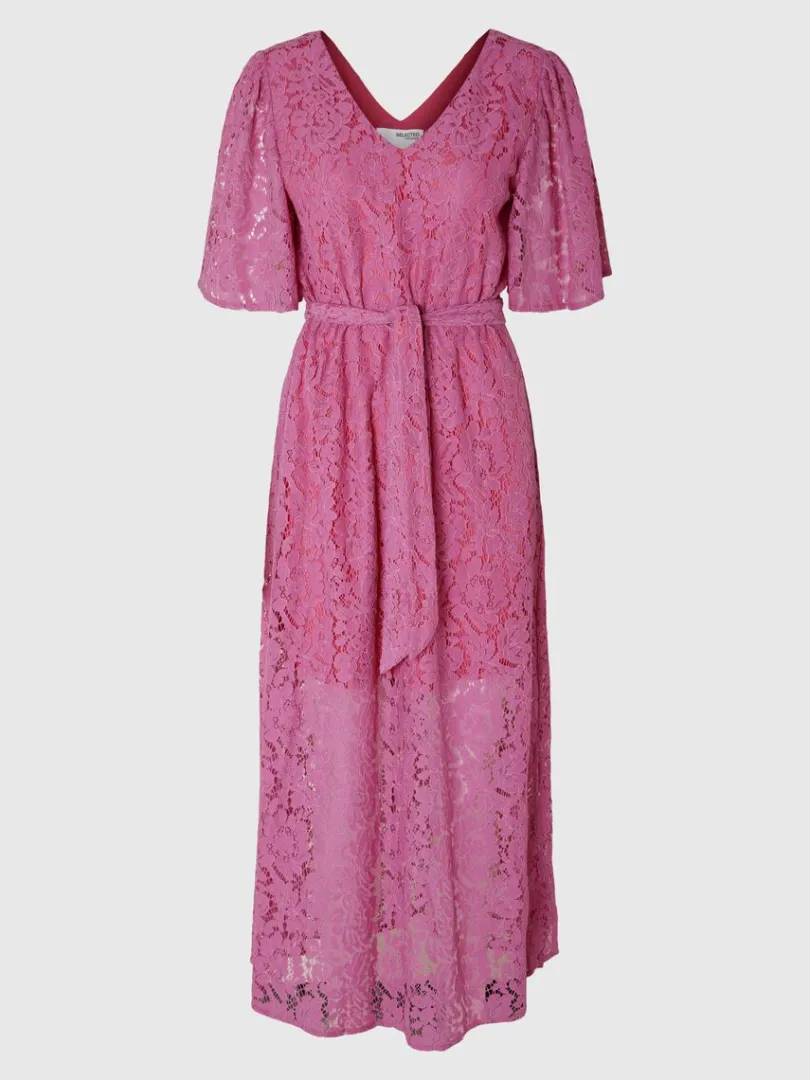 blomsterblonder_midikjole_5.webp Kjoler>SELECTED BLOMSTERBLONDER MIDIKJOLE Pink