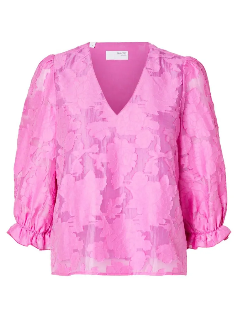 blomsterprintet_bluse_5-1.webp Toppe Og Bluser>SELECTED BLOMSTERPRINTET BLUSE Pink