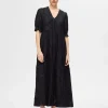 Kjoler>SELECTED BLOMSTERPRINTET MAXIKJOLE Blue