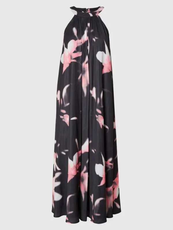 Kjoler>SELECTED BLOMSTERPRINTET MAXIKJOLE Pink