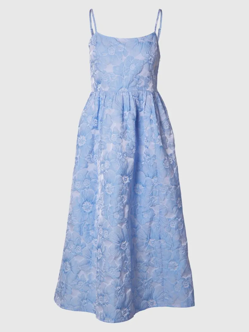 blomstret_midikjole_5.webp Kjoler>SELECTED BLOMSTRET MIDIKJOLE Blue