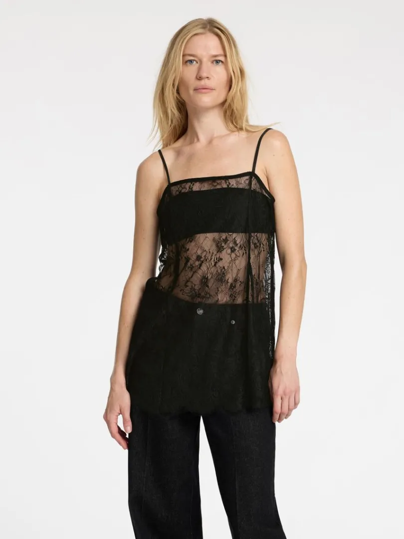 blonde_camisole_0.webp Toppe Og Bluser>SELECTED BLONDE CAMISOLE Black