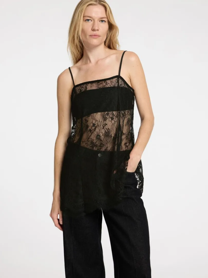 blonde_camisole_2.webp Toppe Og Bluser>SELECTED BLONDE CAMISOLE Black