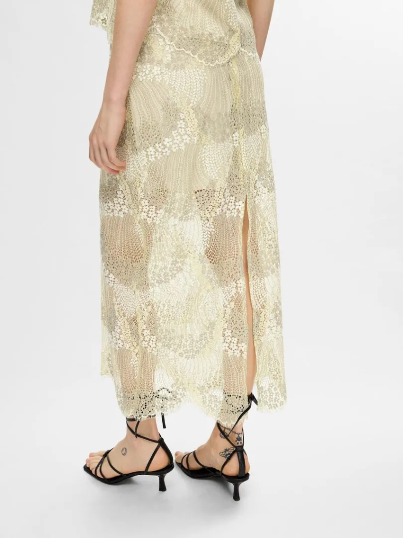 blonde_midinederdel_4-1.webp Nederdele>SELECTED BLONDE MIDINEDERDEL Yellow