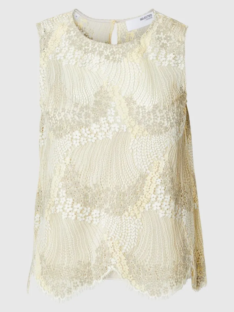 blonde_top_5.webp Toppe Og Bluser>SELECTED BLONDE TOP Yellow