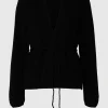 Strik>SELECTED BÆLTE- STRIKKET CARDIGAN Black