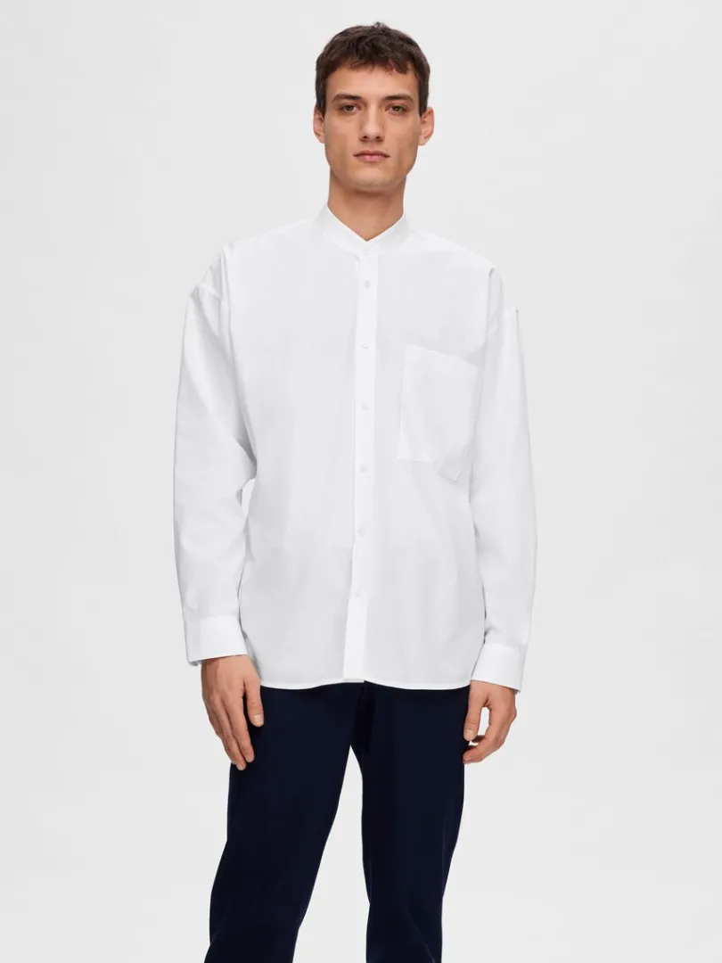 bndet_krave_skjorte_0.webp Skjorter>SELECTED BÅNDET KRAVE SKJORTE White