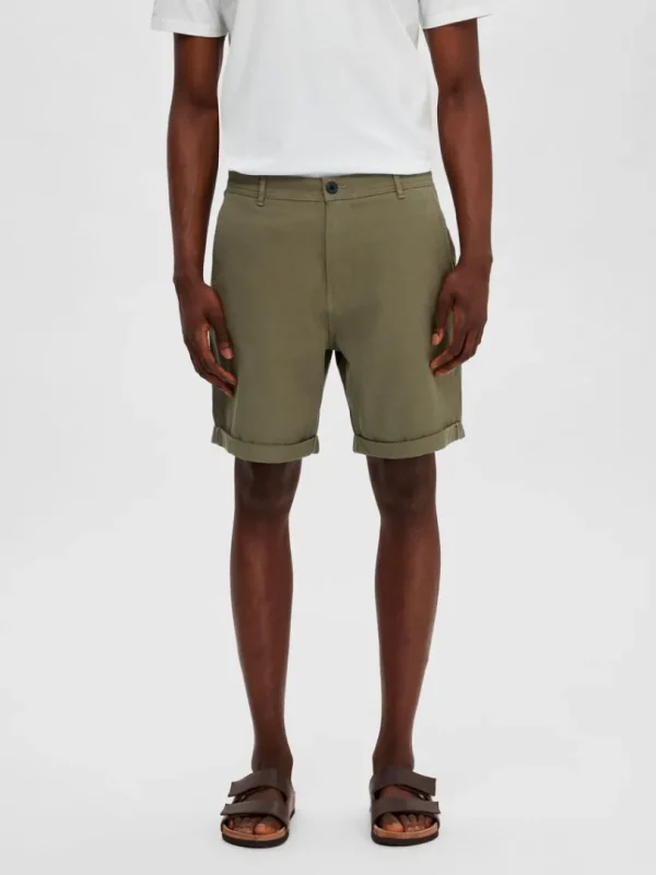 Shorts>SELECTED BOMULD CHINOSHORTS Green