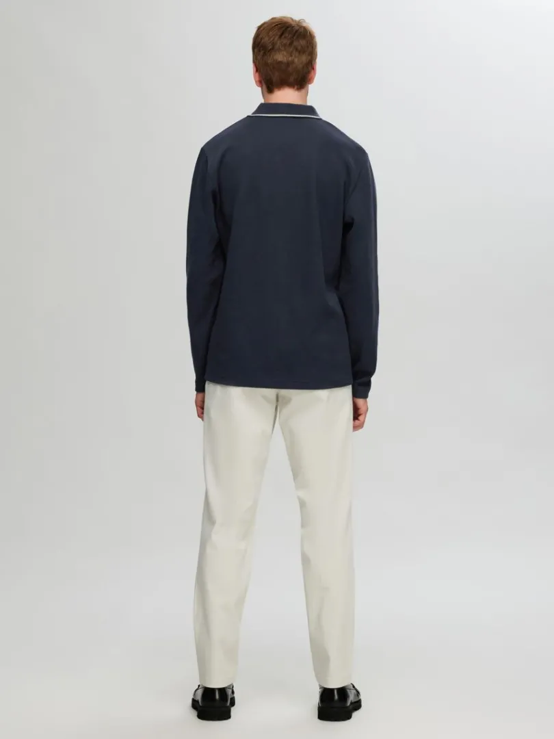 bomuld_langrmet_polo_5-1.webp Poloer>SELECTED 100% BOMULD LANGÆRMET POLO Blue
