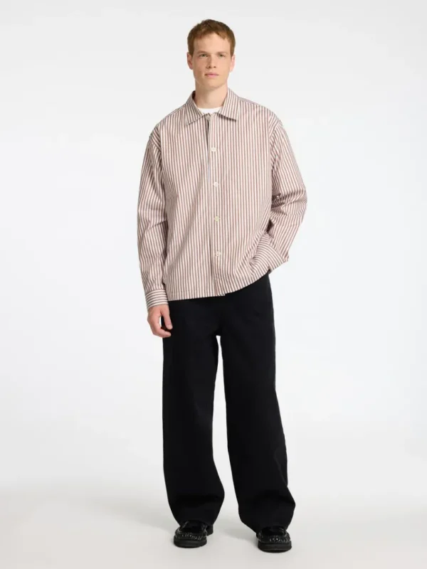 Skjorter | Overtøj>SELECTED 100% BOMULD OVERSHIRT Brown