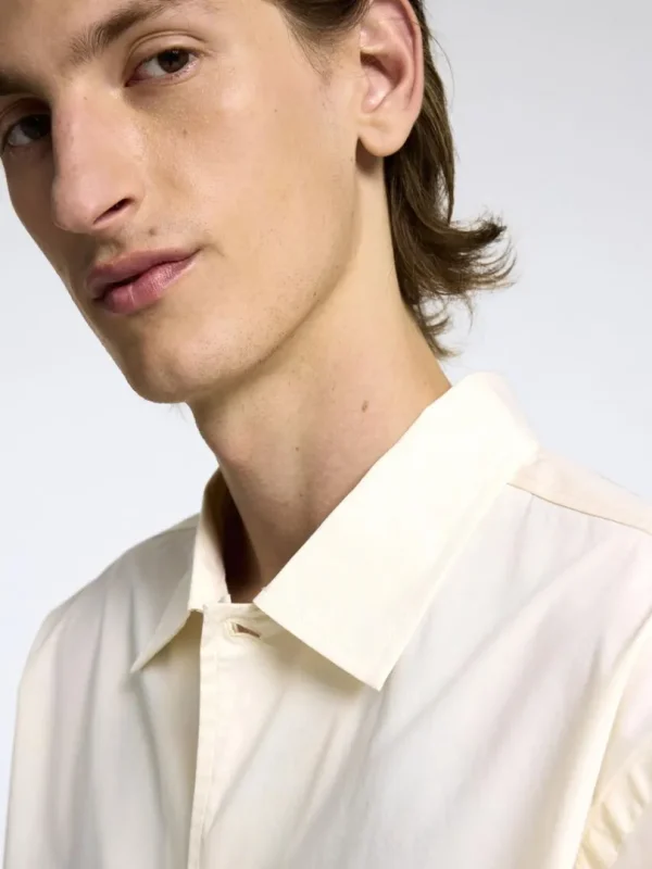 Overtøj | Skjorter>SELECTED 100% BOMULD OVERSHIRT Beige