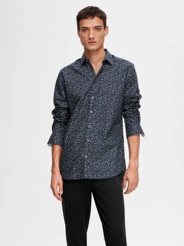 Skjorter>SELECTED BOMULD SKJORTE Blue