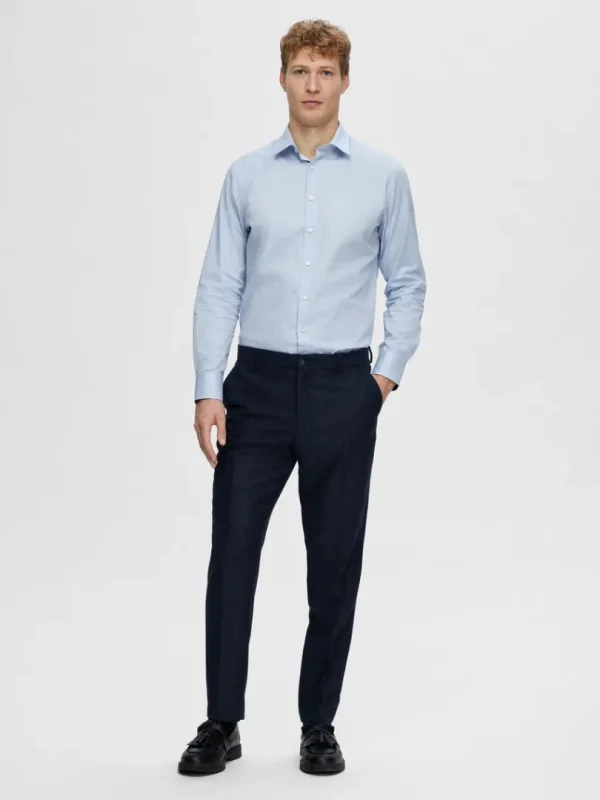 Skjorter>SELECTED BOMULD SKJORTE Blue