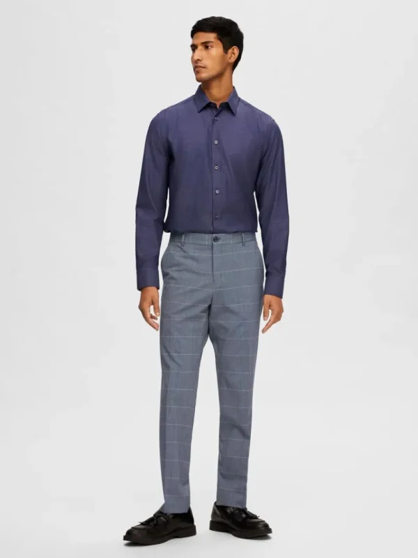Skjorter>SELECTED BOMULD SKJORTE Blue