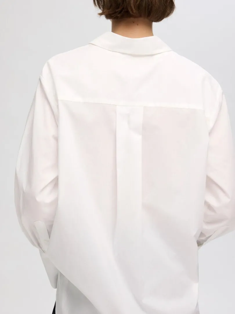 bomuld_skjorte_3.webp Skjorter>SELECTED 100% BOMULD SKJORTE White