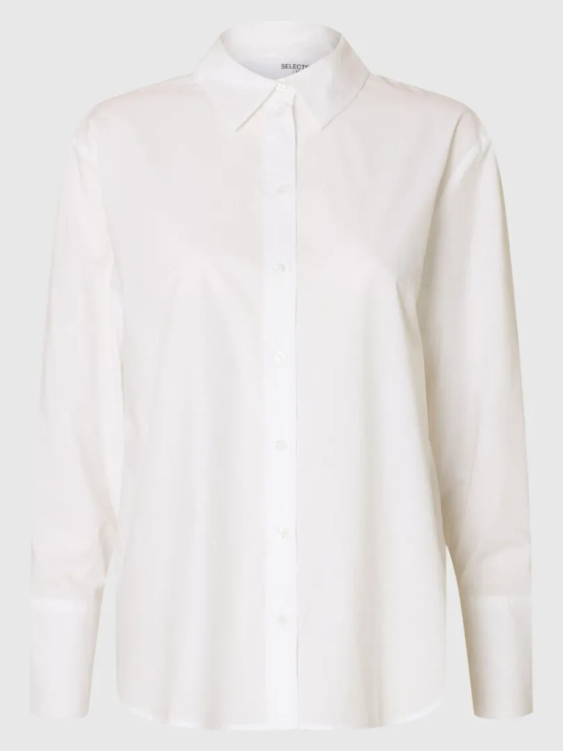 bomuld_skjorte_5.webp Skjorter>SELECTED 100% BOMULD SKJORTE White