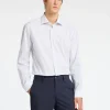 Skjorter>SELECTED 100% BOMULD SLIM FIT SHIRT White