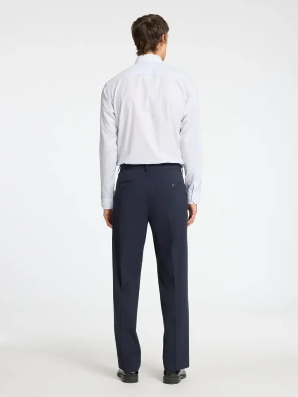 Skjorter>SELECTED 100% BOMULD SLIM FIT SHIRT White