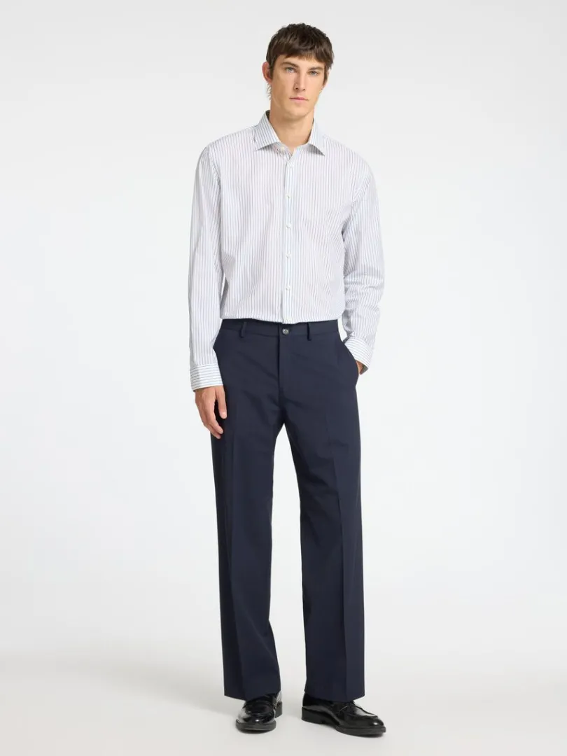 bomuld_slim_fit_shirt_2.webp Skjorter>SELECTED 100% BOMULD SLIM FIT SHIRT White
