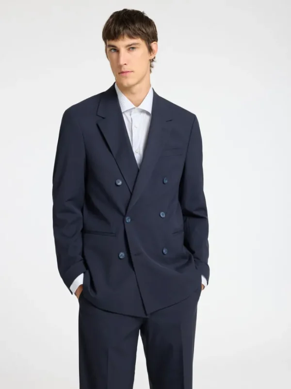 Skjorter>SELECTED 100% BOMULD SLIM FIT SHIRT White