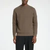 Strik>SELECTED 100% BOMULD SWEATER MED RUND HALS Brown