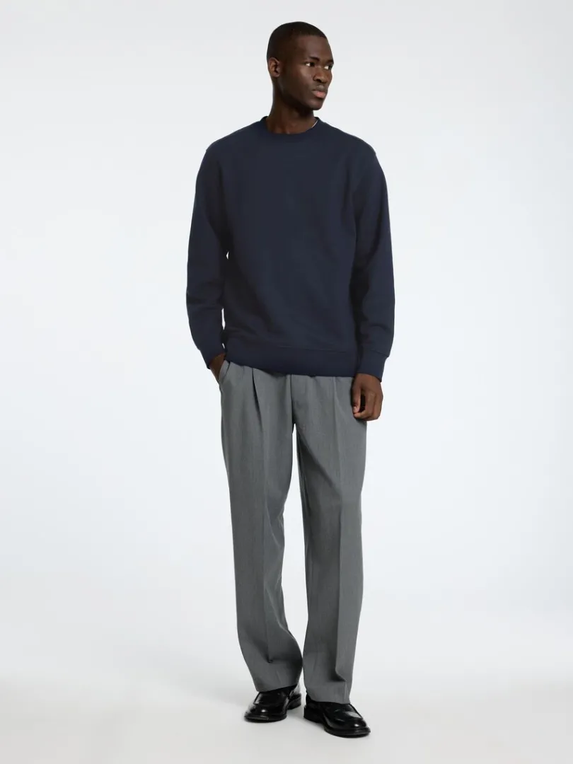 bomuld_sweatshirt_1.webp Hættetrøjer & Sweatshirts>SELECTED 100% BOMULD SWEATSHIRT Blue