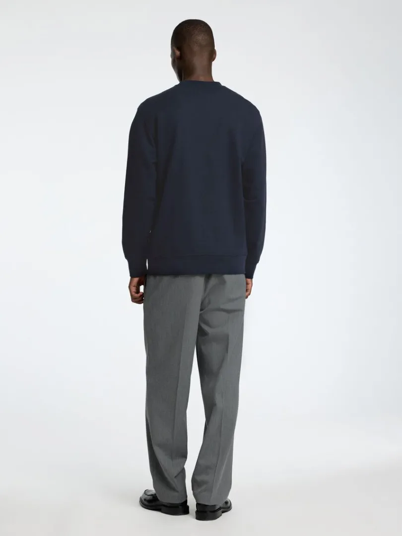 bomuld_sweatshirt_5.webp Hættetrøjer & Sweatshirts>SELECTED 100% BOMULD SWEATSHIRT Blue