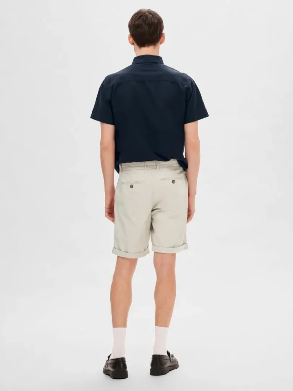 Shorts>SELECTED BOMULDSFLEX SHORTS Beige