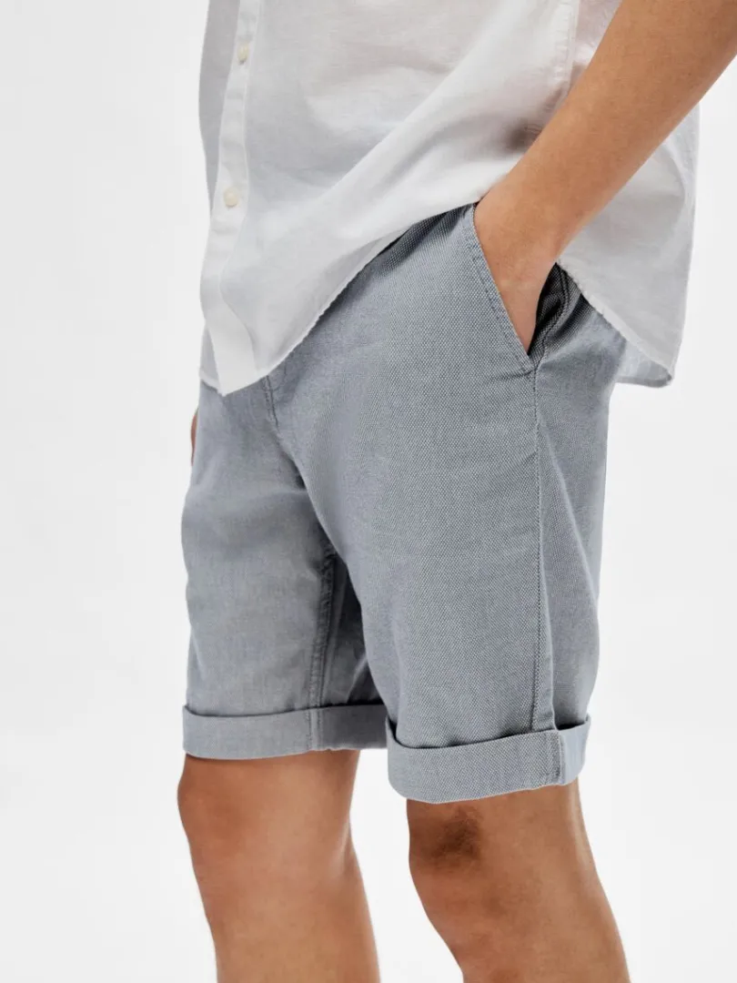 bomuldsflex_shorts_5-1.webp Shorts>SELECTED BOMULDSFLEX SHORTS Blue