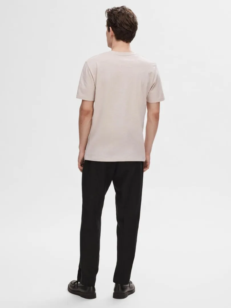 bomuldsslub_tshirt_4.webp T-shirts>SELECTED BOMULDSSLUB T-SHIRT Beige