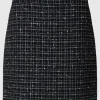 Nederdele>SELECTED BOUCLE MININEDERDEL Black