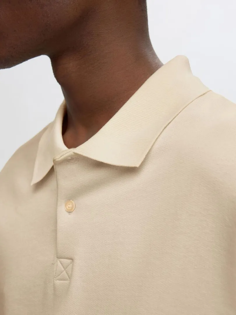 boxy_fit_polo_4.webp Poloer>SELECTED BOXY FIT POLO Beige
