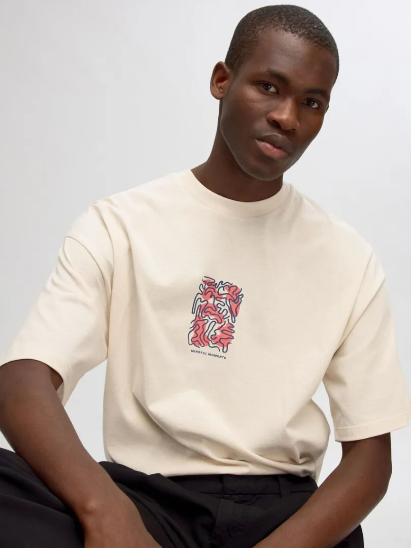 boxy_fit_tshirt_2.webp T-shirts>SELECTED BOXY FIT T-SHIRT Beige