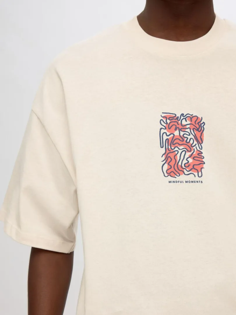 boxy_fit_tshirt_3.webp T-shirts>SELECTED BOXY FIT T-SHIRT Beige